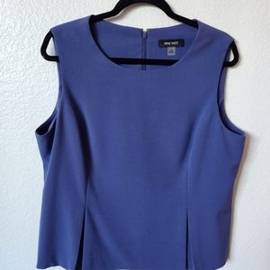 Lavender sleeveless work top